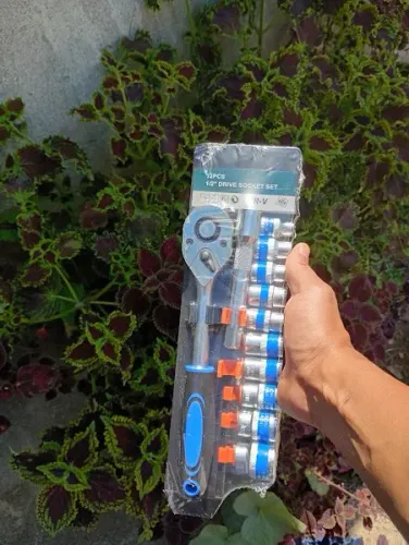 Jogo Soquete 12 Peças 10 a 22Mm Completo - Entrego Em toda Sp