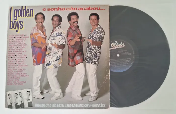 LP vinil GOLDEN BOYS (1984) Jovem Guarda