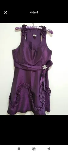 Vestido de festa roxo ?