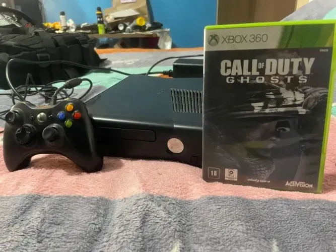 Xbox 360 320gb com 25 jogos