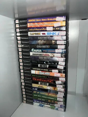 Jogos ps2 americanos originais! Faço OLX pay!