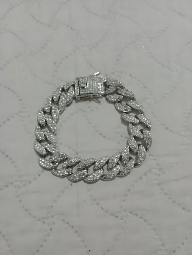 Pulseira Ice Cravejada Luxo Premium