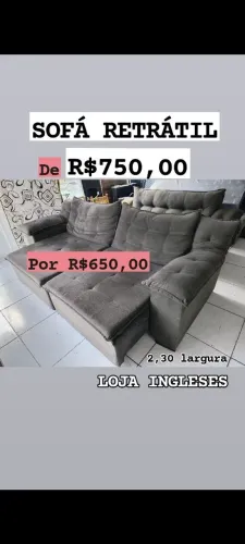 Sofá retrátil 