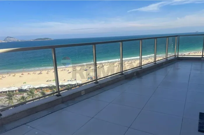 Duplex de Luxo para Aluguel em Ipanema - Vista Panorâmica para o Mar 292 m²