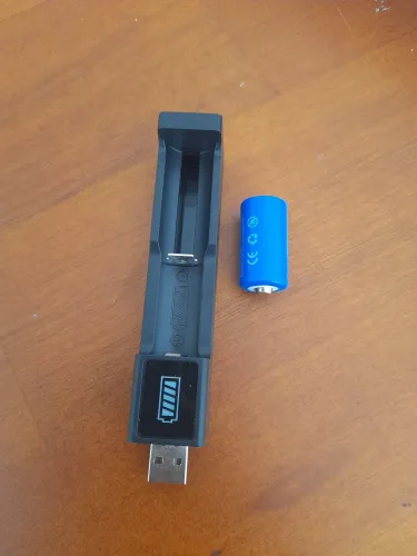 Pilha recarregável com o carregador para camara olympus 