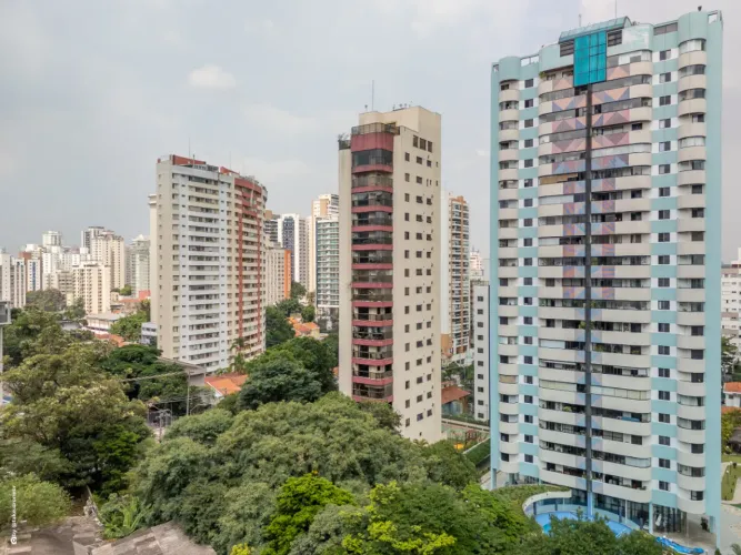 Apartamento para venda em Vila Clementino com 3 quartos, sendo 3 suítes, 155m²