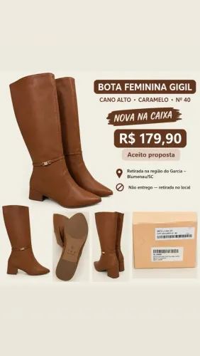 Bota feminina