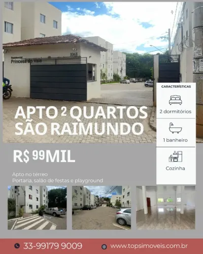 Apartamento 2 quartos São Raimundo em Governador Valadares