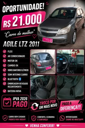 Chevrolet Agile LTZ 1.4 MPFI 8V Flexpower 5P 2011
