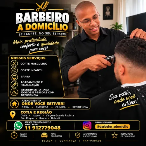 Barbeiro a domicílio