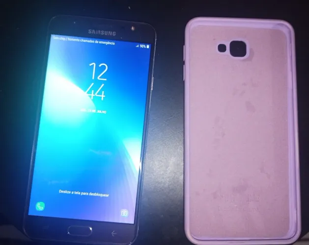 Samsung J7 prime2, dual Chip+ capa silicone