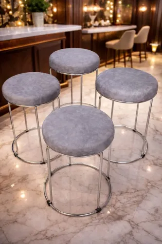 Jogo de Banquetas de Luxo- Super oferta c/ 4 Unidades 