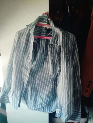 Camisa social tommy feminina manga comprida