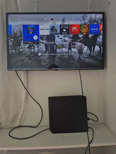 PS4 slim 1TB desbloqueado 12.00