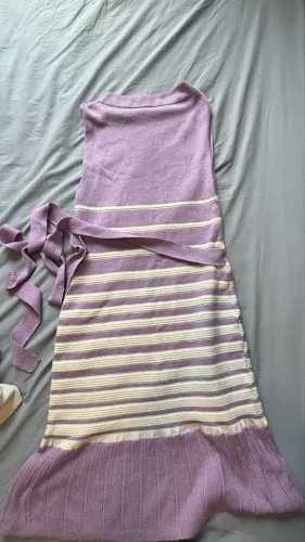 Vestido tricô