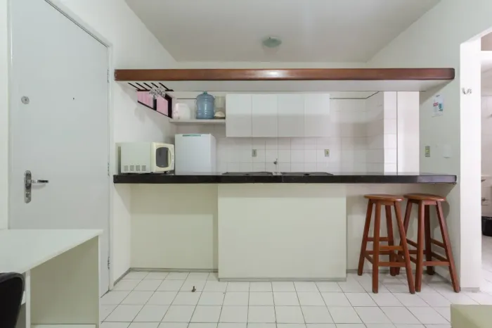 Apartamento 306, para aluguel com 36 metros quadrados com 1 quarto, mobília e WI-FI