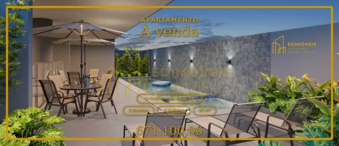Incrível apartamento em Coqueiral de Itaparica com 2 suítes e 2 vagas!