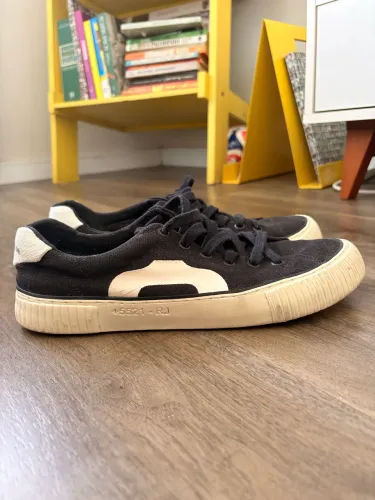 Tênis Osklen +5521 preto lona