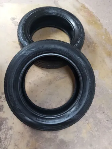 Par de pneu Dunlop aro 15 Enasave suporte mil kg por par