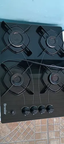 Fogão Cooktop com defeito 