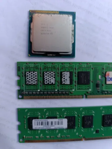 Peças para Pc, Memória RAM, processador Intel core, cooler Intel