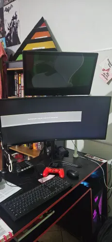 Suporte para dois monitores (Vertical)