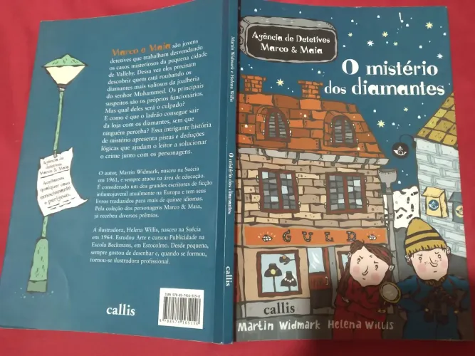 LIVRO O MISTÉRIO DOS DIAMANTES