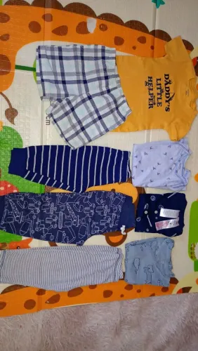 Lote Carter's 12 a 24 meses Não aceito ofertas
