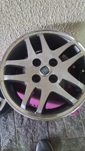 Jogo de rodas aro 14 Fiat
