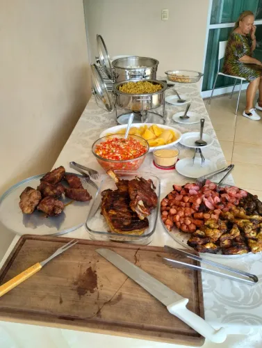 Churrasqueiro para eventos 