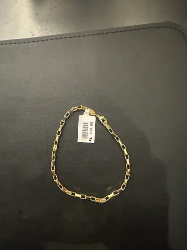 Pulseira tijolinho 4.5mm 21cm com garantia!