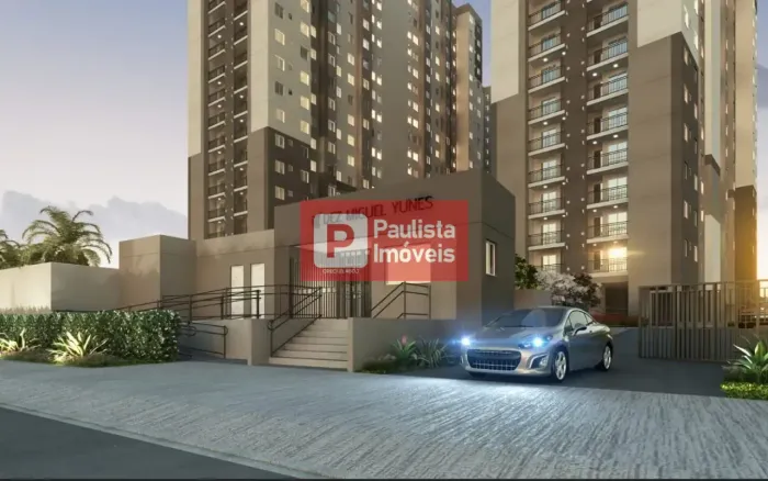 Lindo Apartamento , 37m2, Com 02 Dormitórios, sem vaga, Condomínio Dez Miguel Yunes