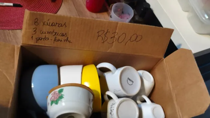 Lote de xícaras