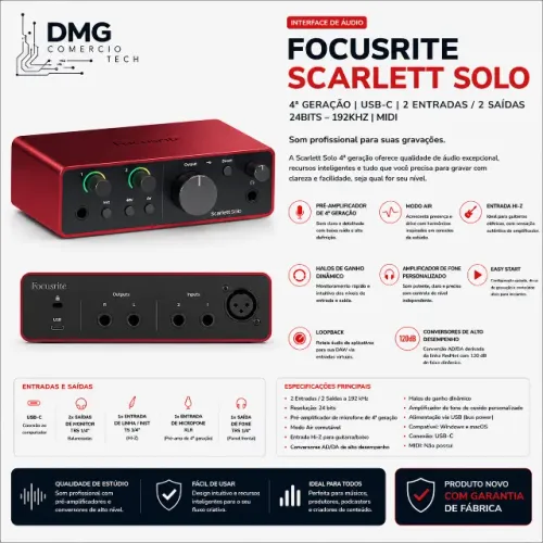 focusrite scarlett solo
