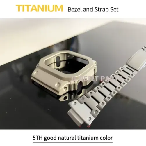 Casio G-Shock Kit Mod G-Refit 5.5 de Titânio modelos GMW-5610 G-5600ue-1