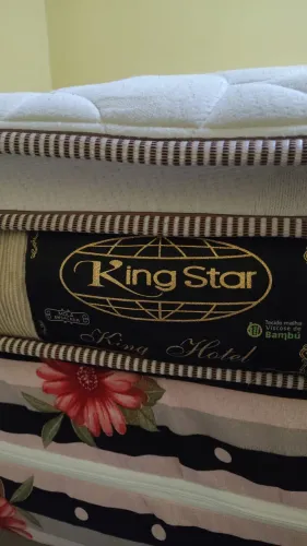 Colchão Kingstar molas ensacado