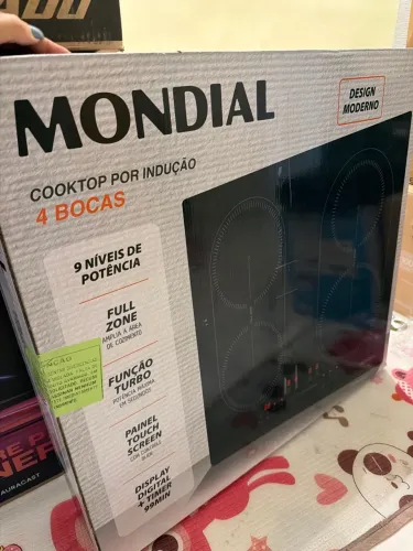 Cooktop Mondial Indução Lacrado