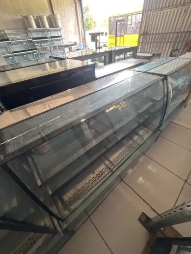 Vitrine estufa iglu 1,50 video curvo