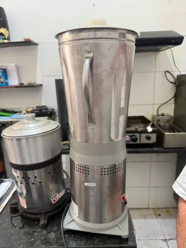 Liquidificador profissional espremedor de laranja profissional em alumínio