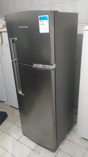 Geladeira Brastemp Frost Free inox