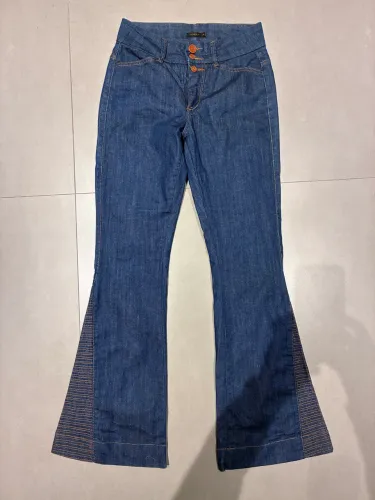 Calça jeans flare Maria Filó 38