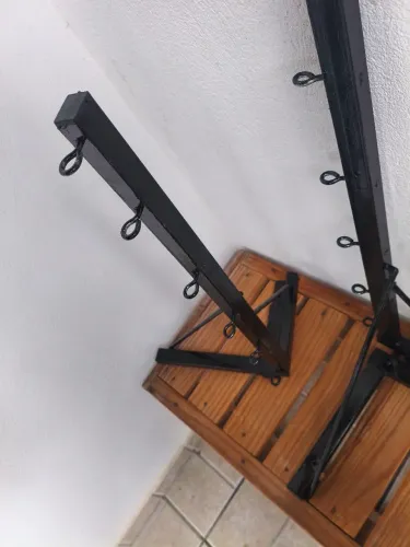 Varal dobrável super reforçado feito com aço galvanizado