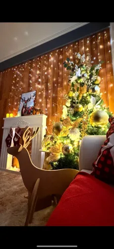 Cenário Natalino Premium Completo | Estúdio Fotográfico ou Decoração Residencial