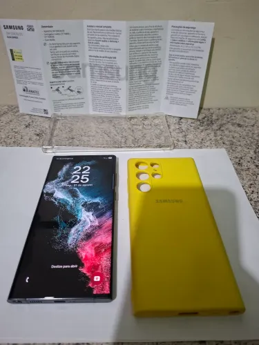 Samsung galaxy s22 ultra 256GB 12G aceito troca inferior e volta em dinheiro