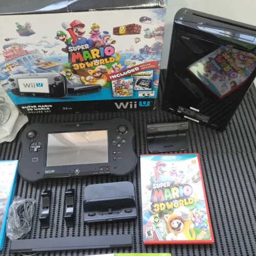 Nintendo Wii U Deluxe Set desbloqueado Com HD