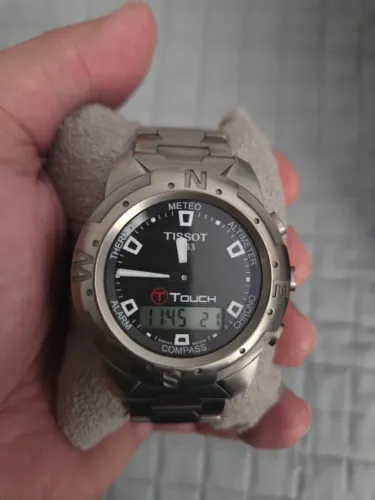 Relógio Tissot Touch titânio