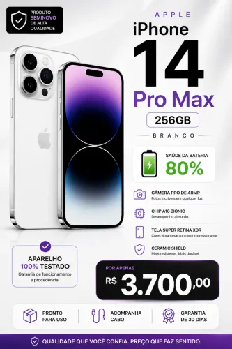 iPhone 14 Pro Max Branco