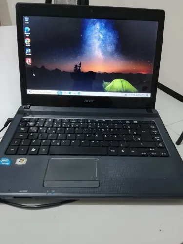 Notebook Acer aspire i3 terceira geração 