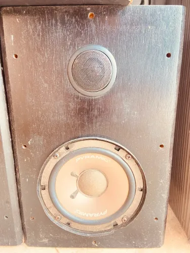 Receiver pioneer 2 caixas e 1 subwoofer