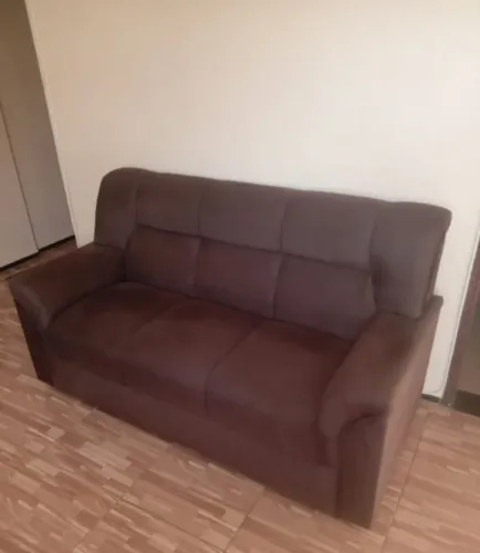 Sofá novo três lugares!